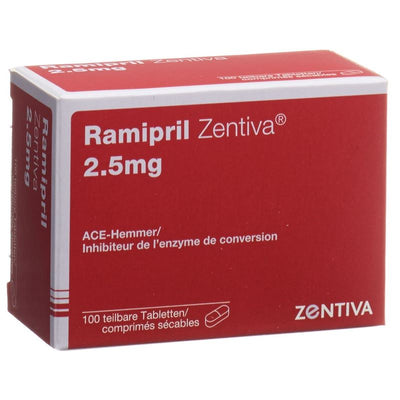 RAMIPRIL Zentiva Tabl 2.5 mg 100 Stk