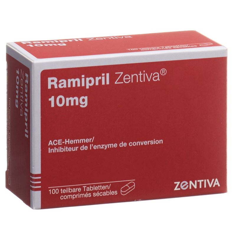 RAMIPRIL Zentiva Tabl 10 mg 100 Stk