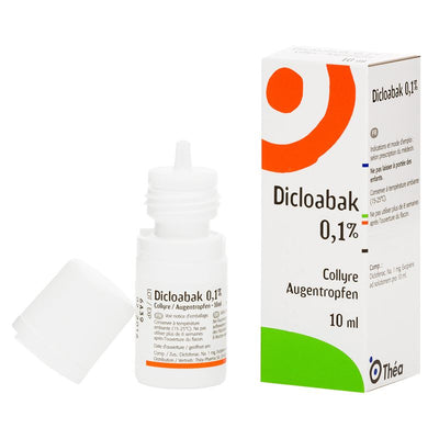 DICLOABAK Gtt Opht 0.1 % Fl 10 ml