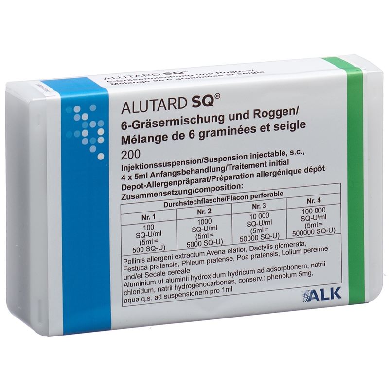 ALUTARD SQ 6-Gräsermisch+Roggen Anf Be 4 x 5 ml