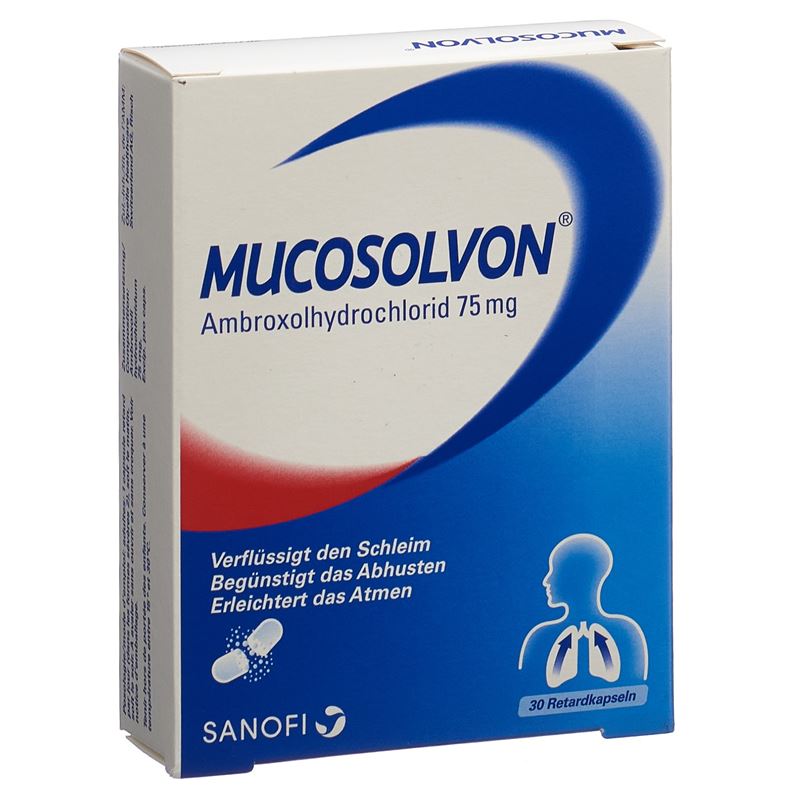 MUCOSOLVON Retard Ret Kaps 75 mg 30 Stk