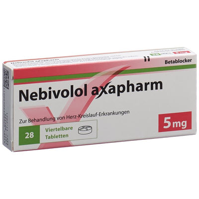 NEBIVOLOL axapharm Tabl 5 mg 28 Stk