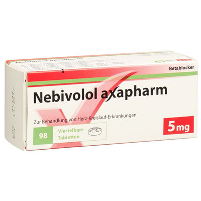 NEBIVOLOL axapharm Tabl 5 mg 98 Stk