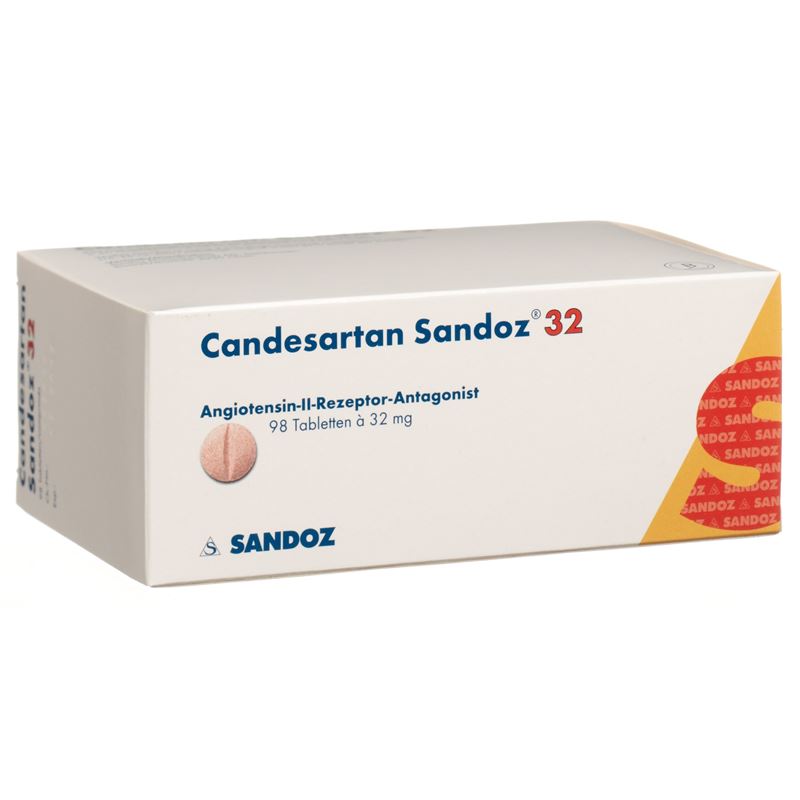 CANDESARTAN Sandoz Tabl 32 mg 98 Stk