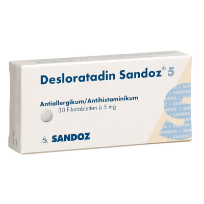 DESLORATADIN Sandoz Filmtabl 5 mg 30 Stk