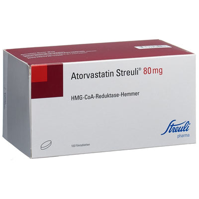 ATORVASTATIN Streuli Filmtabl 80 mg 100 Stk