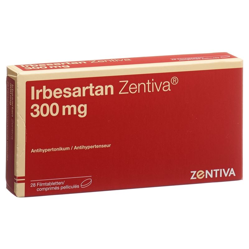 IRBESARTAN Zentiva Filmtabl 300 mg 28 Stk