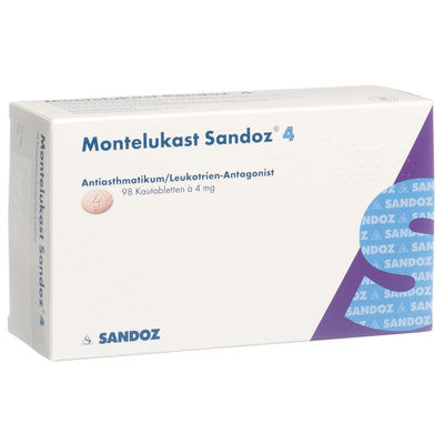 MONTELUKAST Sandoz Kautabl 4 mg 98 Stk