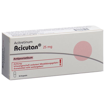 ACICUTAN Kaps 25 mg 30 Stk