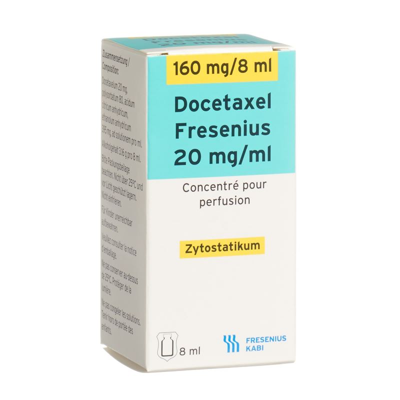 DOCETAXEL Fresenius i.v. 160 mg/8ml Durchstf