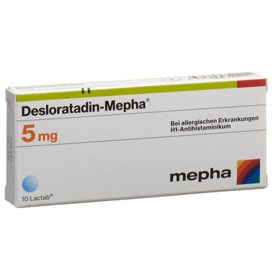 DESLORATADIN Mepha Lactab 5 mg 10 Stk