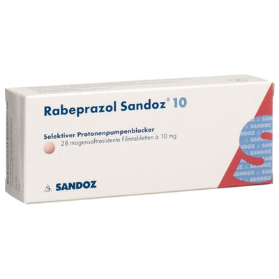 RABEPRAZOL Sandoz Tabl 10 mg 28 Stk