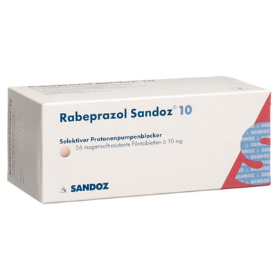 RABEPRAZOL Sandoz Tabl 10 mg 56 Stk