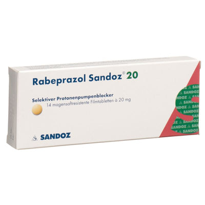 RABEPRAZOL Sandoz Tabl 20 mg 14 Stk