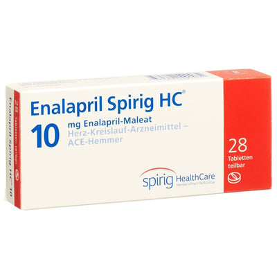 ENALAPRIL Spirig HC Tabl 10 mg 28 Stk