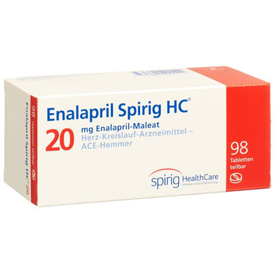 ENALAPRIL Spirig HC Tabl 20 mg 98 Stk