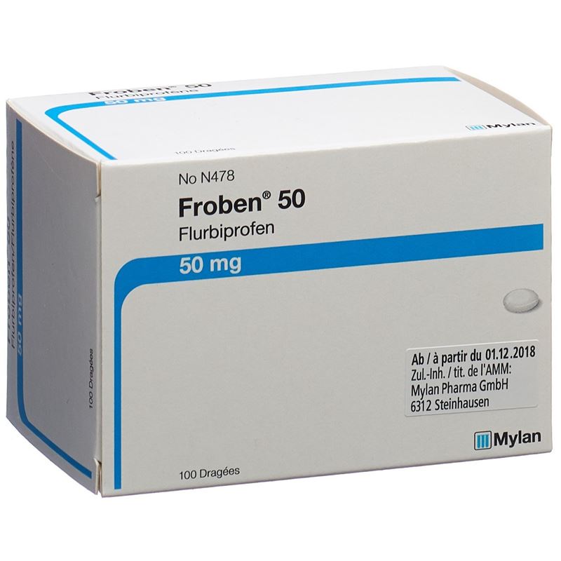 FROBEN Drag 50 mg 100 Stk