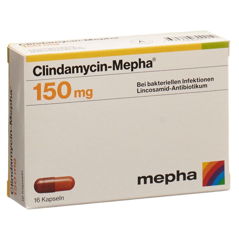 CLINDAMYCIN Mepha Kaps 150 mg 16 Stk