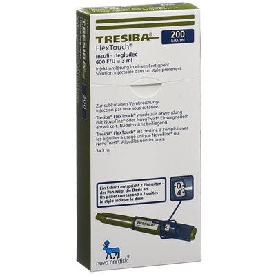 TRESIBA FlexTouch 200 E/ml 3 Fertpen 3 ml