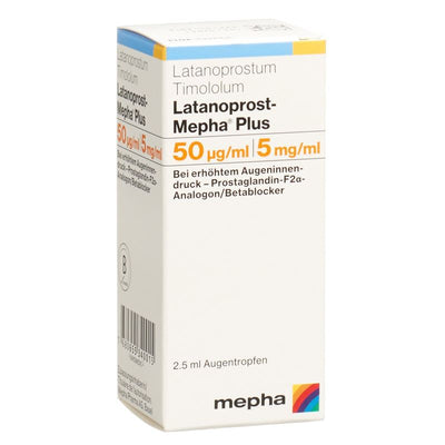 LATANOPROST Mepha plus Gtt Opht Fl 2.5 ml