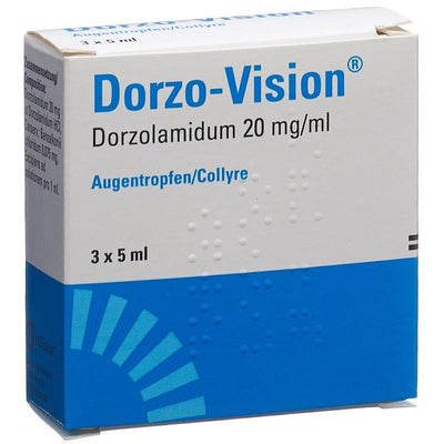 DORZO-VISION Gtt Opht 2 % 3 Fl 5 ml