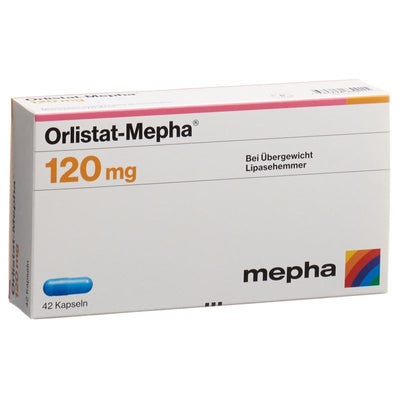 ORLISTAT Mepha Kaps 120 mg 42 Stk