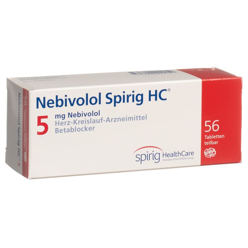 NEBIVOLOL Spirig HC Tabl 5 mg 56 Stk