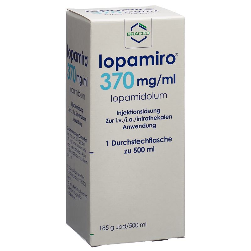 IOPAMIRO Inj Lös 370 mg/ml 500ml Fl