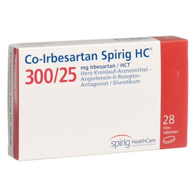 CO-IRBESARTAN Spirig HC Filmtabl 300/25mg 28 Stk