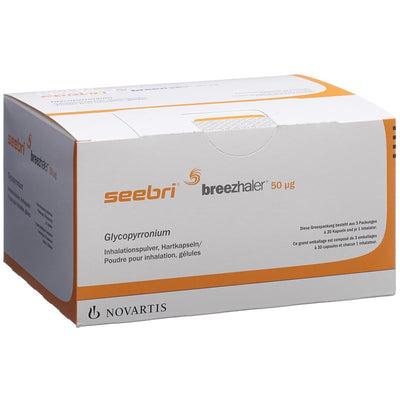 SEEBRI Breezhaler Inh Kaps 50 mcg 3 x 30 Stk