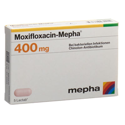 MOXIFLOXACIN Mepha Filmtabl 400 mg 5 Stk
