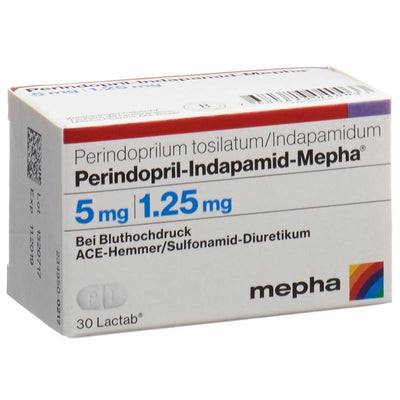 PERINDOPRIL Indapamid-Mepha 5/1.25mg Ds 30 Stk