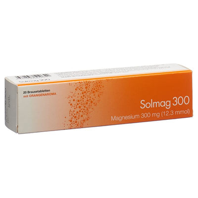 SOLMAG 300 Brausetabl Orangenaroma Ds 20 Stk