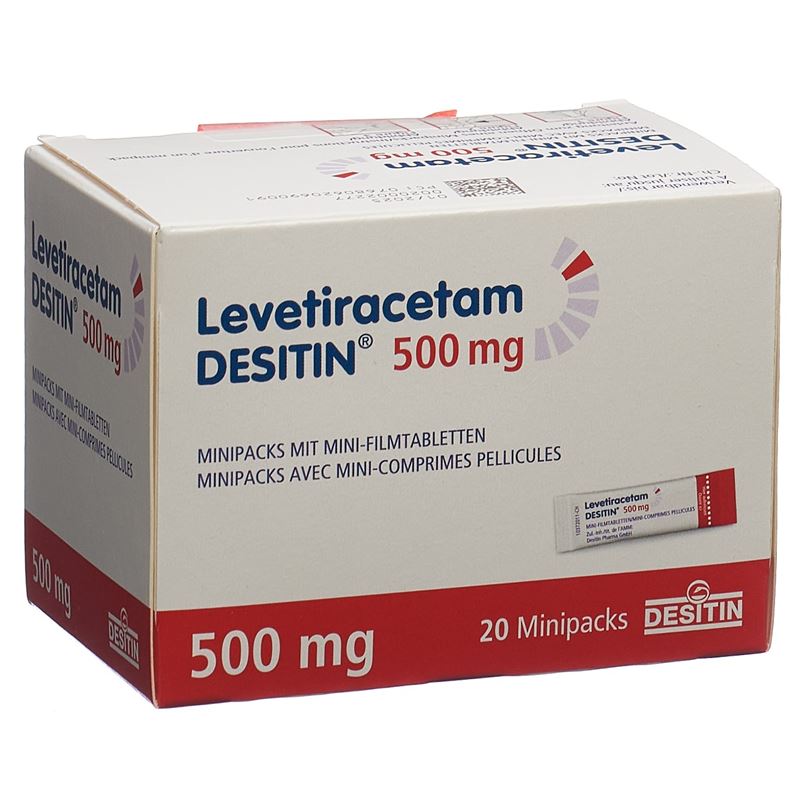 LEVETIRACETAM DESITIN Mini Filmtab 500 mg 20 Stk