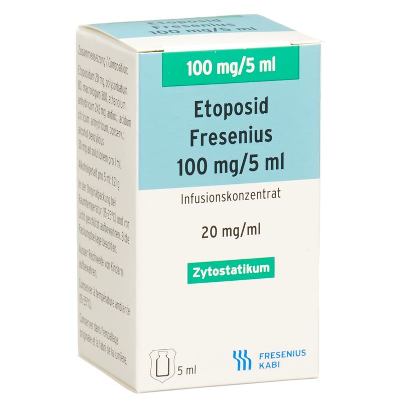 ETOPOSID Fresenius 100 mg/5ml Durchstf 5 ml