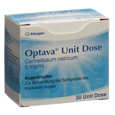 OPTAVA Unit Dose Gtt Opht 5 mg/ml 30 x 0.4 ml