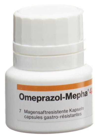 OMEPRAZOL Mepha Kaps 40 mg Ds 14 Stk