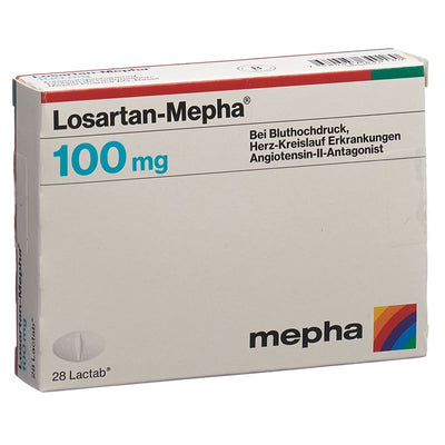 LOSARTAN Mepha Lactab 100 mg 28 Stk