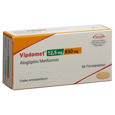 VIPDOMET Filmtabl 12.5/850 mg 56 Stk