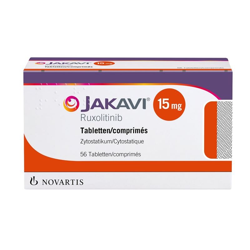 JAKAVI Tabl 15 mg 56 Stk