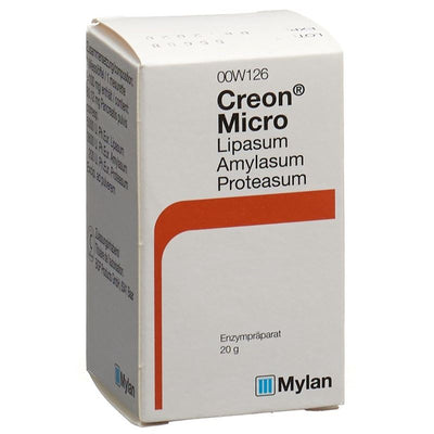 CREON micro Mikropellets Glasfl 20 g