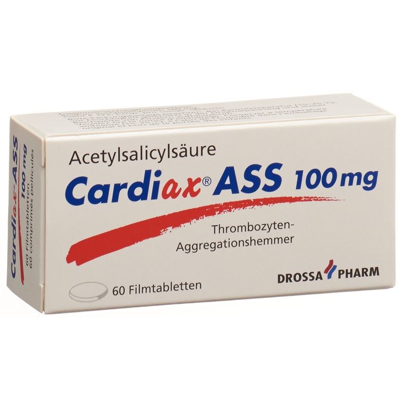 CARDIAX ASS Filmtabl 100 mg 60 Stk