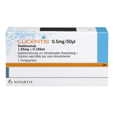 LUCENTIS Inj Lös 1.65 mg/0.165ml Fertspr 0.165 ml