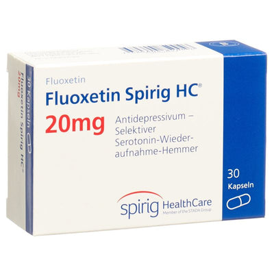 FLUOXETIN Spirig HC Kaps 20 mg 30 Stk