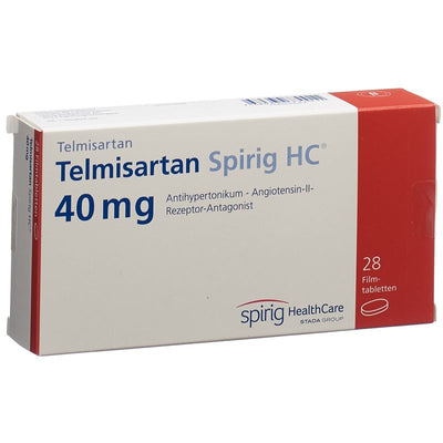 TELMISARTAN Spirig HC Filmtabl 40 mg 28 Stk