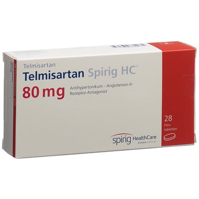 TELMISARTAN Spirig HC Filmtabl 80 mg 28 Stk