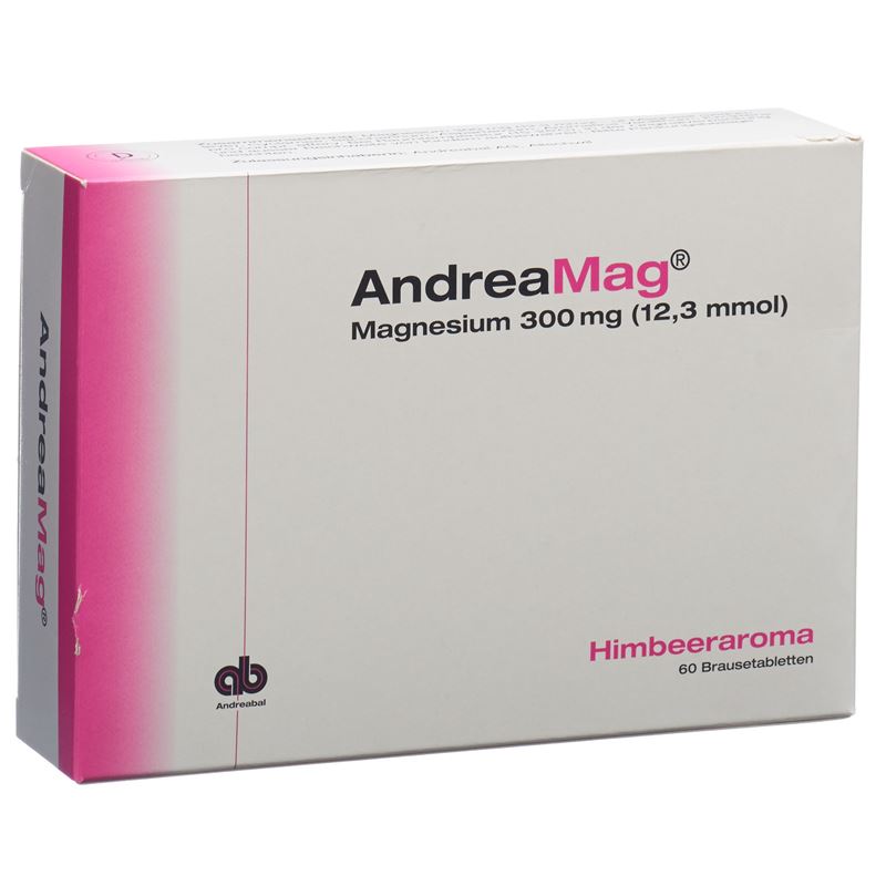 ANDREAMAG 300 mg Himbeeraroma Ds 60 Stk