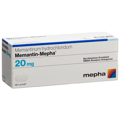 MEMANTIN Mepha Lactab 20 mg 98 Stk