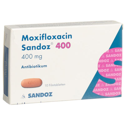 MOXIFLOXACIN Sandoz 400 mg 10 Stk
