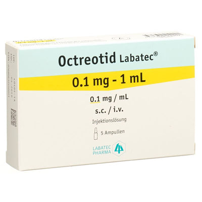 OCTREOTID Labatec Inj Lös 0.1 mg/ml 5 Amp 1 ml